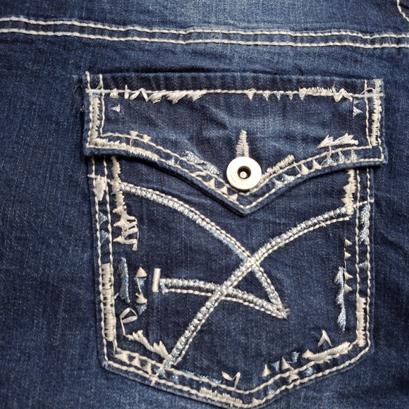 Amethyst Jean shorts size 16 - Picture 3 of 12